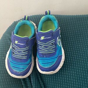 Skechers sport Kids Blue and Green Sneakers